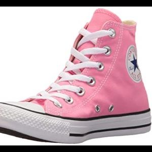 Pink High top converse!